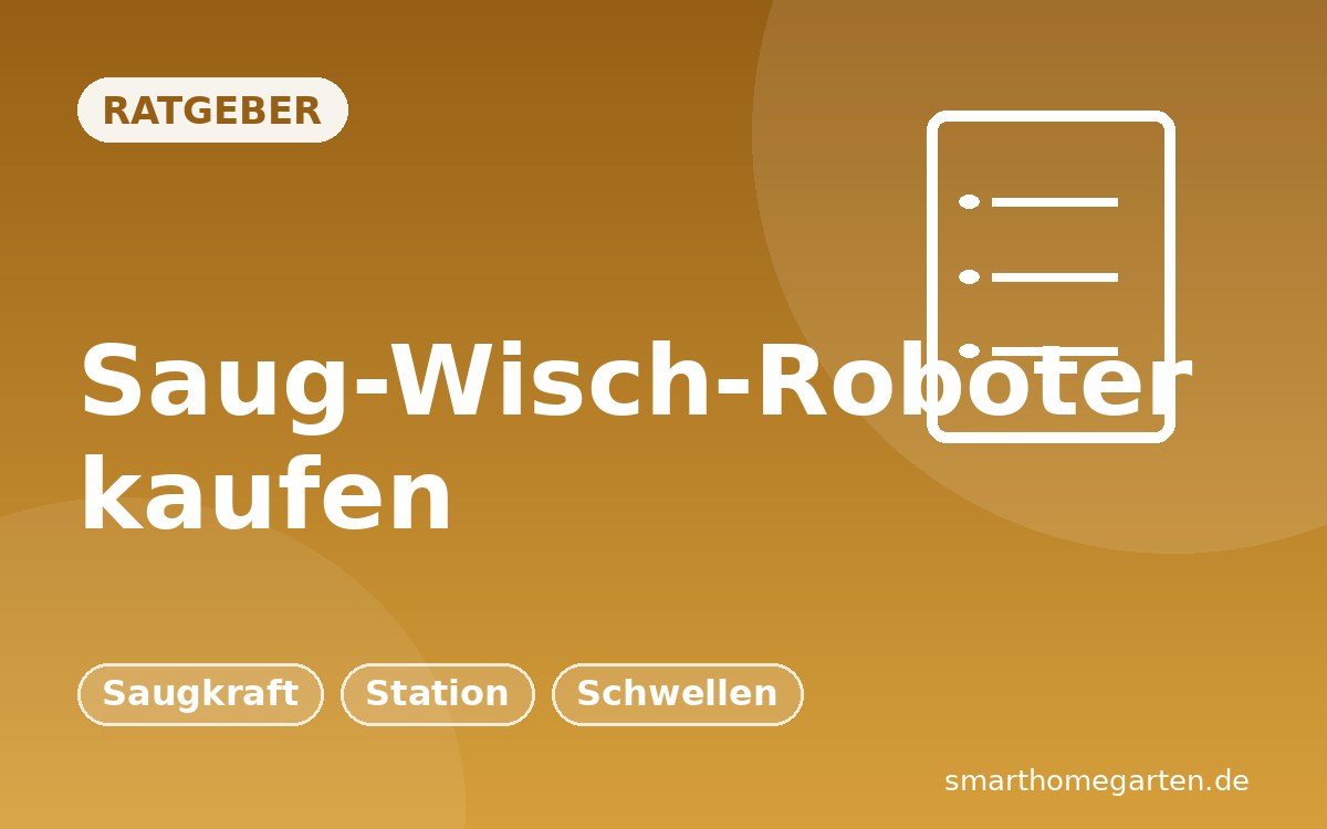Saug-Wisch-Roboter kaufen: Worauf es wirklich ankommt